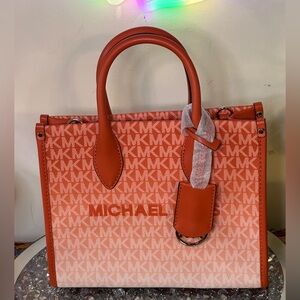 NWT - Michael Kors Morelia Small Ombré Crossbody. Retail $448.00